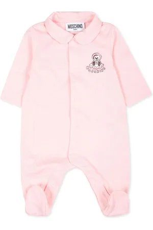 Moschino Eskimo teddy bear print babygrow