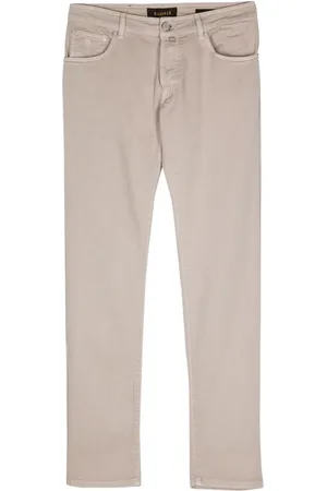 MOORER Credi-Mea slim-cut trousers