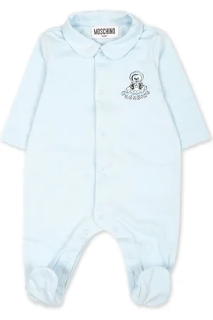Moschino Eskimo teddy bear print babygrow