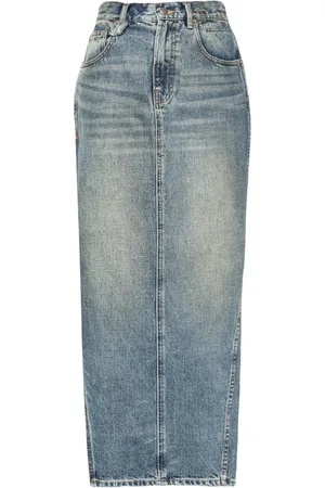 R13 Devon mid-rise maxi skirt