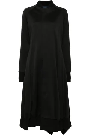 YOHJI YAMAMOTO Asymmetric midi dress