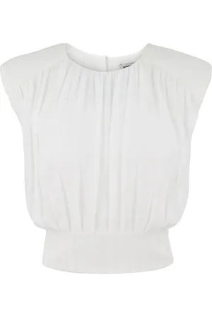 Simkhai Pleated sleeveless top