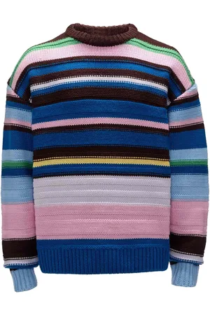 J.W.Anderson Striped drop-shoulder jumper