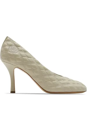 Burberry 85mm leather pumps
