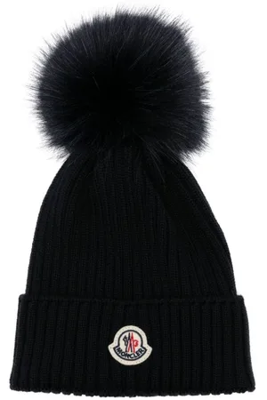Moncler Pompom ribbed beanie