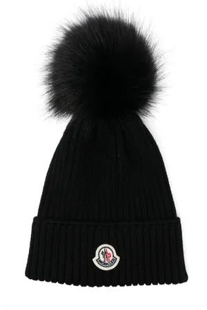 Moncler Pompom ribbed beanie