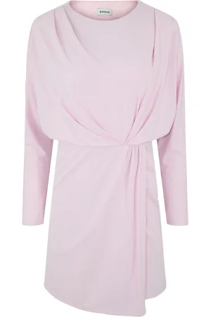 Simkhai Asymmetric long-sleeve dress