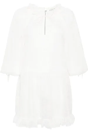 ALICE+OLIVIA Sherrie embroidered minidress