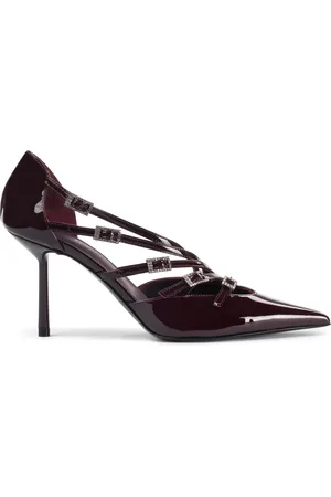 LE SILLA Scarlet 100mm leather pumps