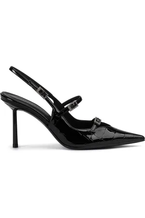 LE SILLA Morgana 80mm leather pumps
