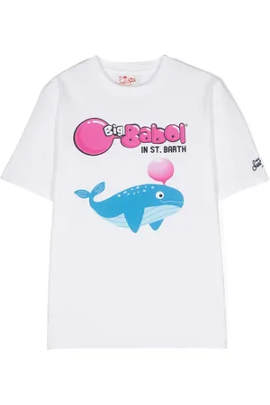 MC2 SAINT BARTH X Big Babol whale-print T-shirt
