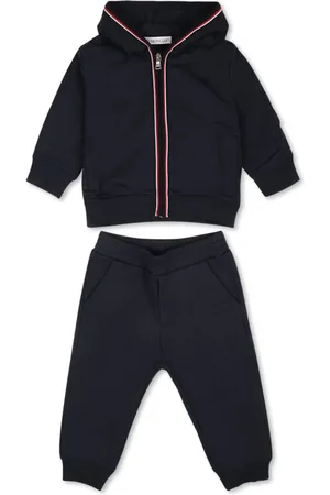 Moncler Striped cotton track suit