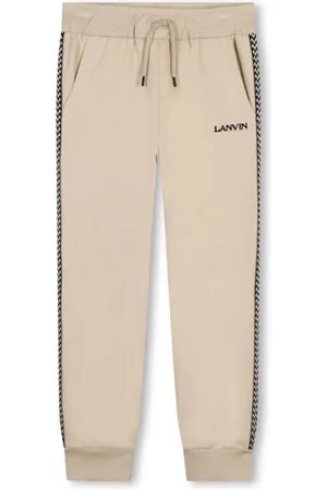 Lanvin Striped-edge track pants