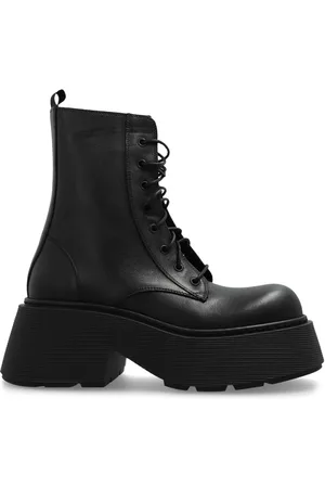 vic matiè Lace-up leather platform boots