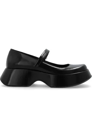 vic matiè Touch strap Mary Jane leather shoes