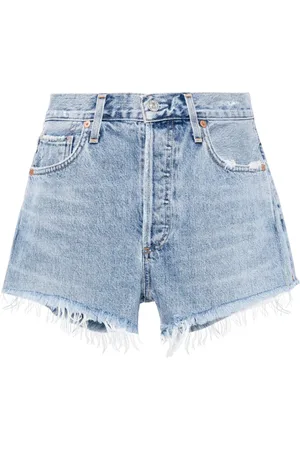 Citizens of Humanity Corey frayed denim shorts