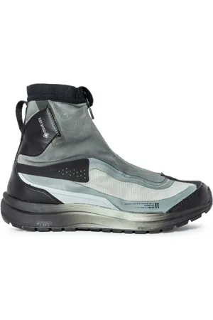 11 BY BORIS BIDJAN SABERI Zip-up hi-top sneakers