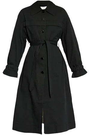 Ganni Single breasted trench coat
