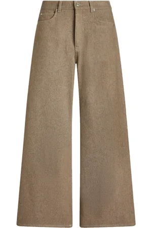 Etro Mid-rise wide-leg jeans