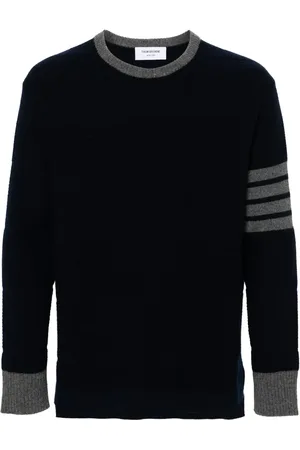 Thom Browne 4-Bar stripe wool jumper
