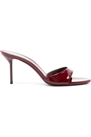 PARIS TEXAS Lidia 70mm leather mules