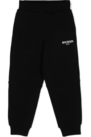Balmain Logo-print cotton track pants