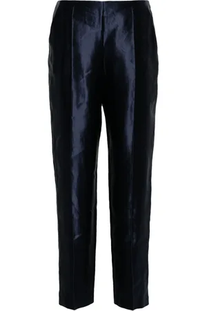 Giorgio Armani Seam-detail satin trousers