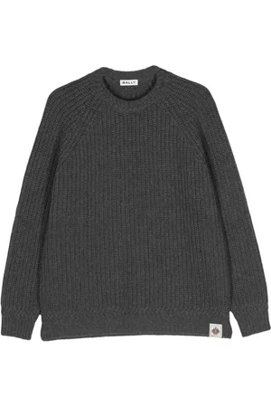 Bally Logo-patch wool jumper