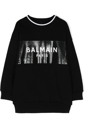 Balmain Logo-print cotton sweatshirt