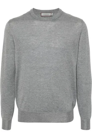 CANALI Fine-knit merino jumper