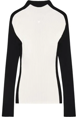Courrèges Logo-embroidered jumper
