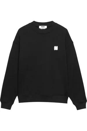 Msgm Logo patch sweatshirt