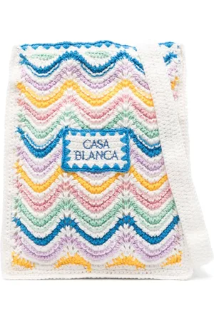Casablanca Wavy crochet cross body bag