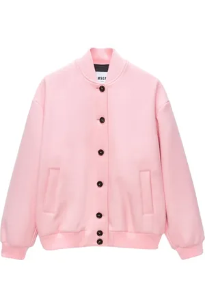 Msgm Graphic-print puffer jacket