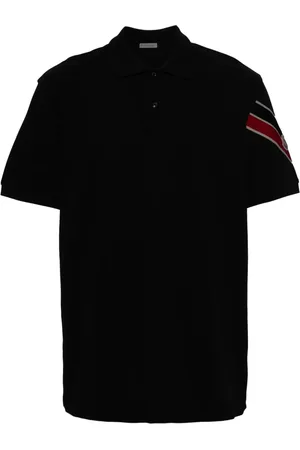 Moncler Appliqué-logo piqué polo shirt