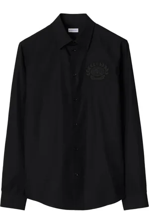 Burberry Logo-embroidered polo shirt