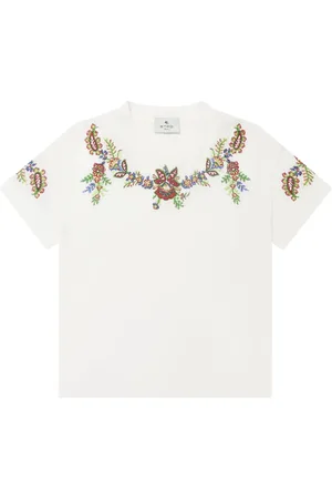 Etro Floral embroidered t-shirt