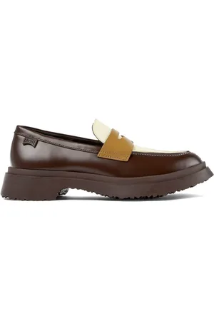 Camper Walden mismatched colour-block loafers