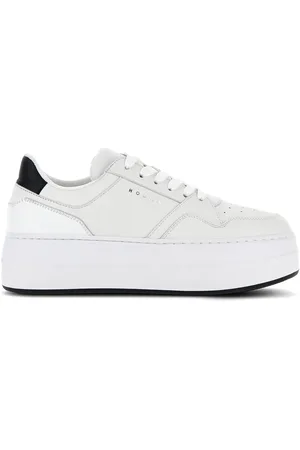 Hogan H670 flatform leather sneakers