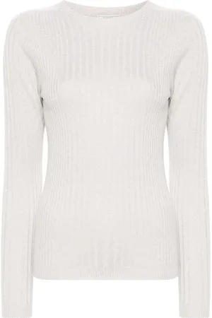 PESERICO SIGN Lam?? ribbed-knit jumper