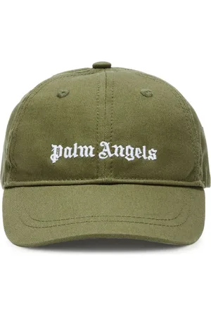 Palm Angels Logo-embroidered cotton baseball cap