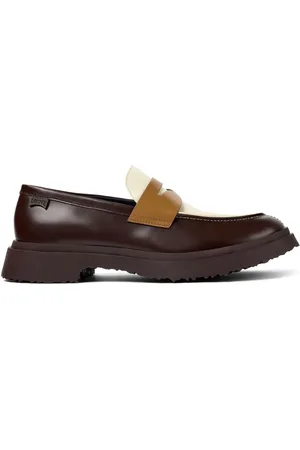 Camper Walden mismatched colour-block loafers
