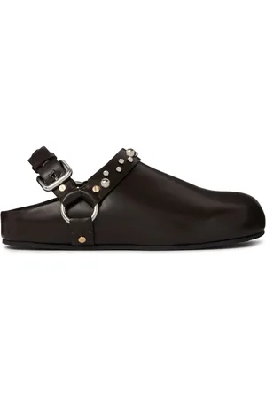 Stella McCartney Elyse studded faux-leather mules