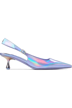 Jimmy Choo Amel 50mm Metallic Pumps