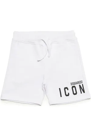 Dsquared2 Logo print cotton shorts