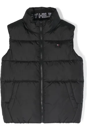Tommy Hilfiger Essential logo-embroidered padded gilet
