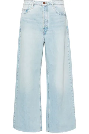 Frame Le Low Babby low-rise wide-leg jeans