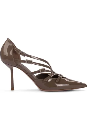 LE SILLA Scarlet 100mm leather pumps