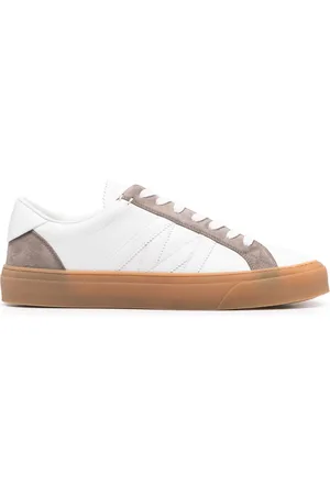 Moncler Monaco 2 leather sneakers