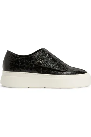 Giuseppe Zanotti Mike crocodile-embossed sneakers